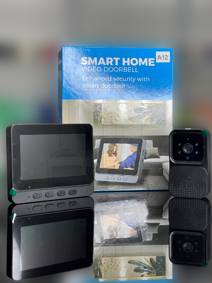 Smart Home a12 Timbre Inteligente Con Pantalla